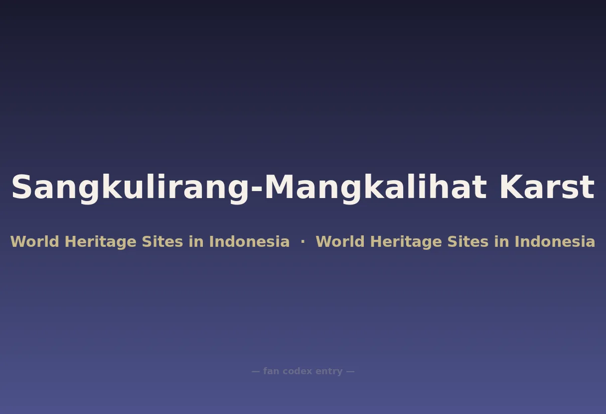 Sangkulirang-Mangkalihat Karst
