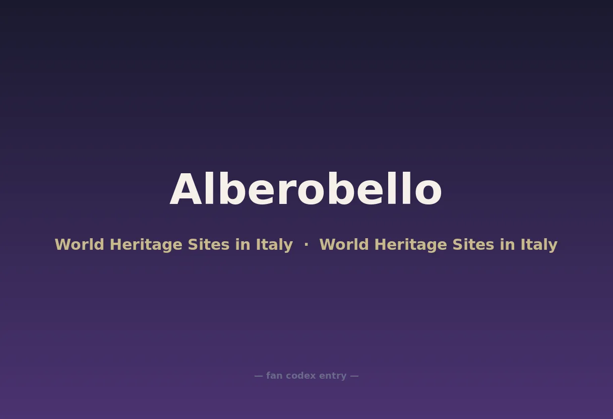Alberobello