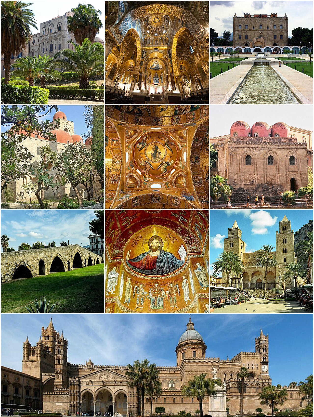 Arab-Norman Palermo and the Cathedral Churches of Cefalù and Monreale