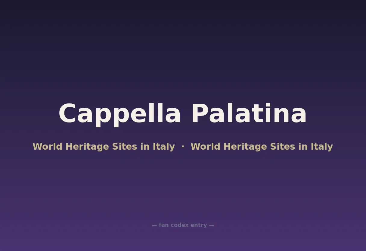 Cappella Palatina