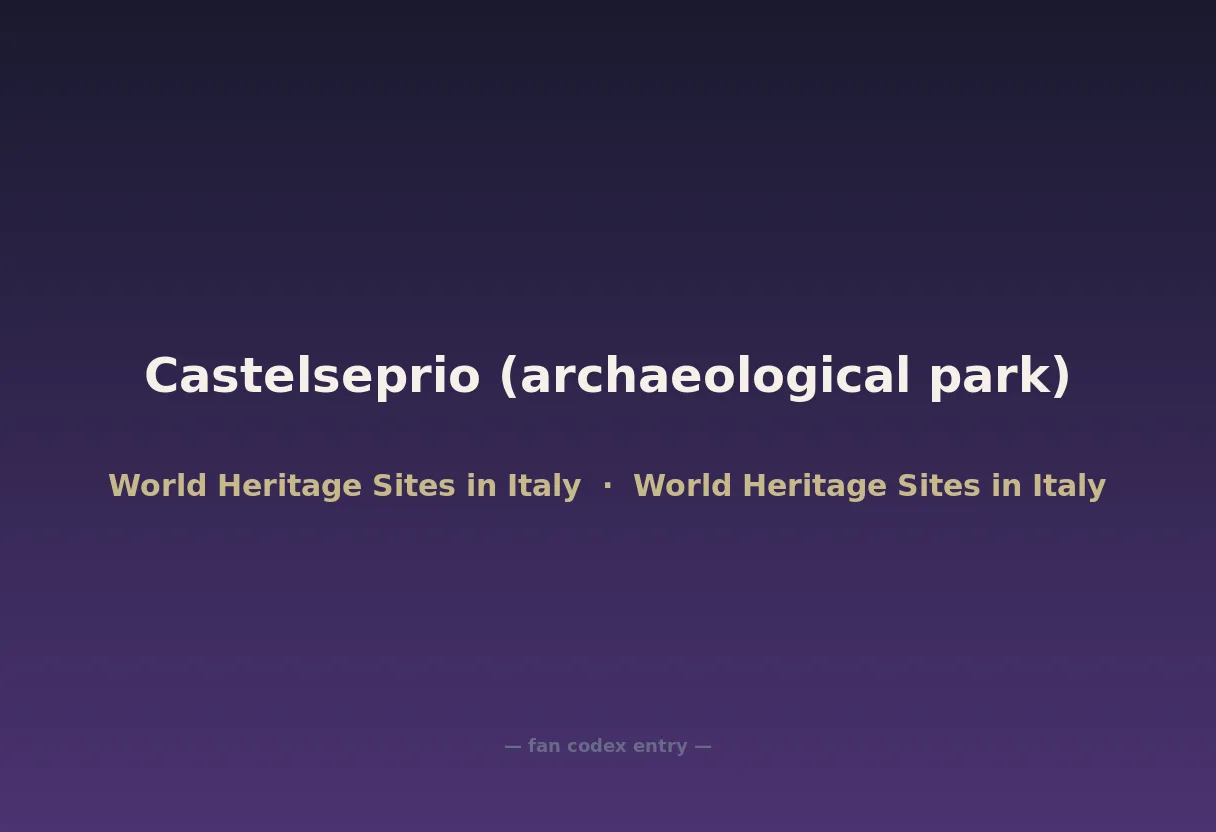 Castelseprio (archaeological park)