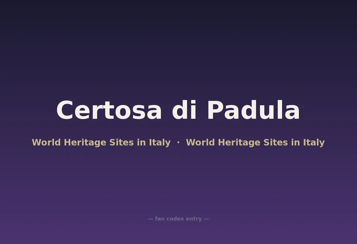 Certosa di Padula