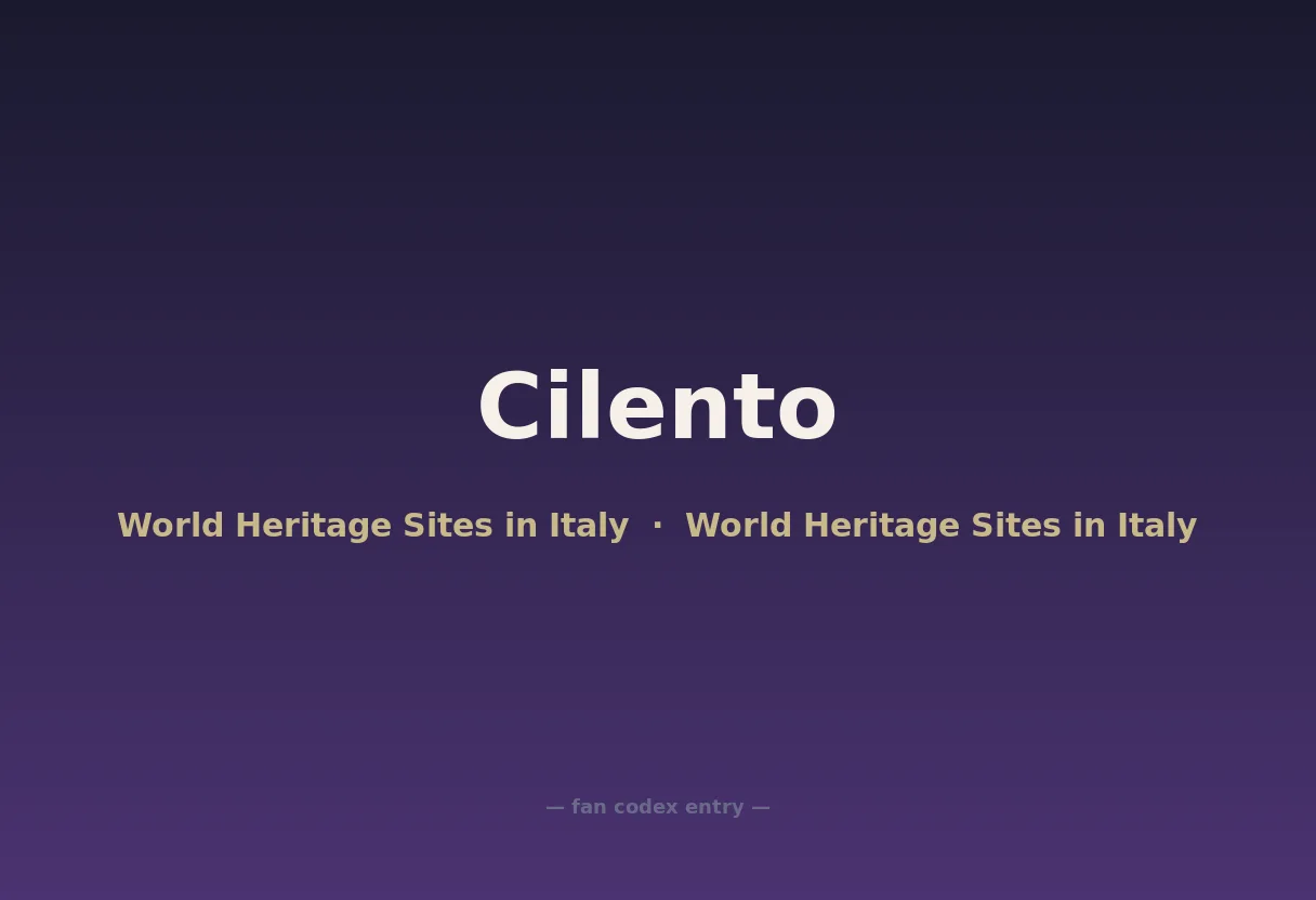 Cilento
