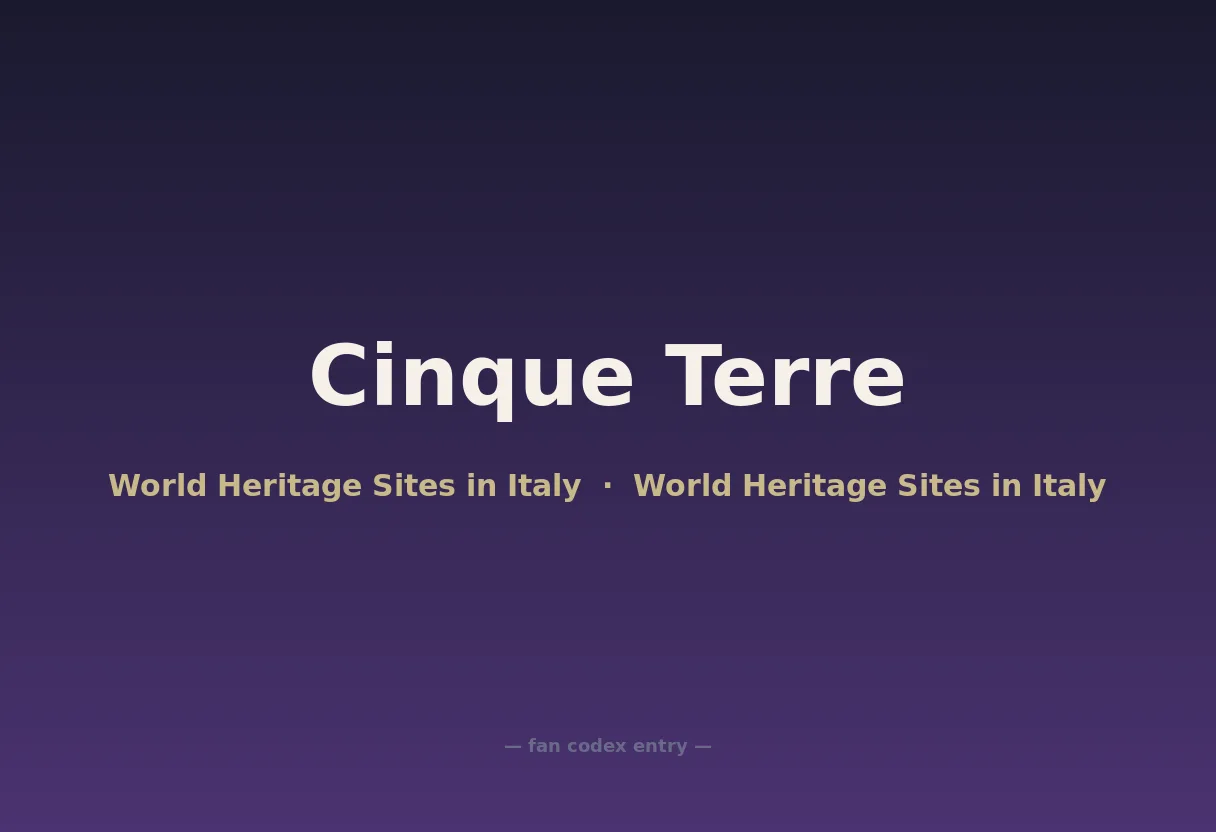 Cinque Terre