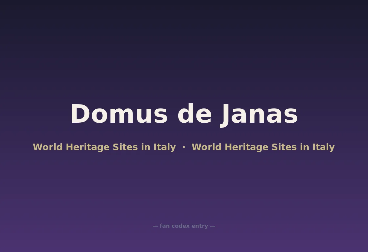 Domus de Janas