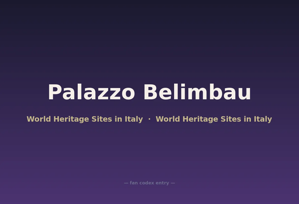Palazzo Belimbau