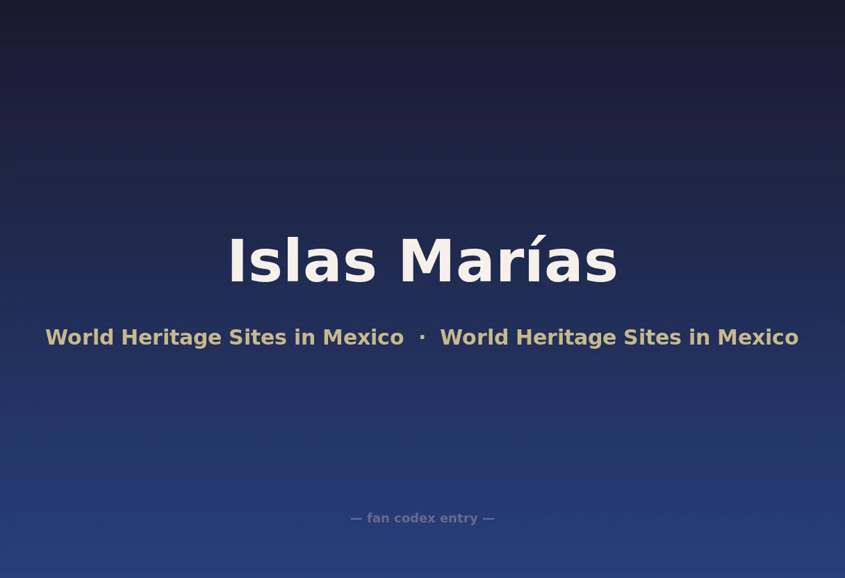 Islas Marías