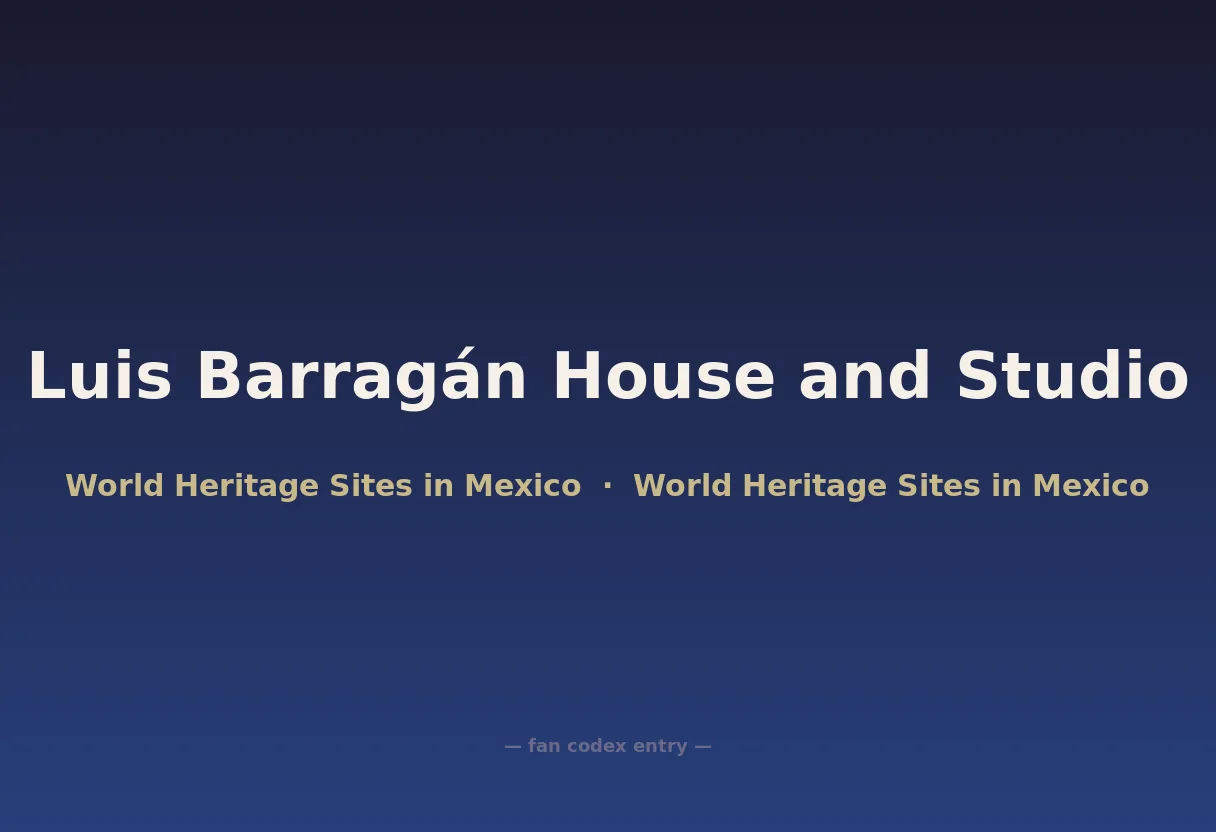 Luis Barragán House and Studio