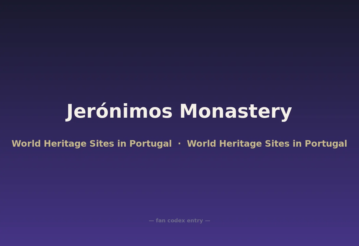 Jerónimos Monastery
