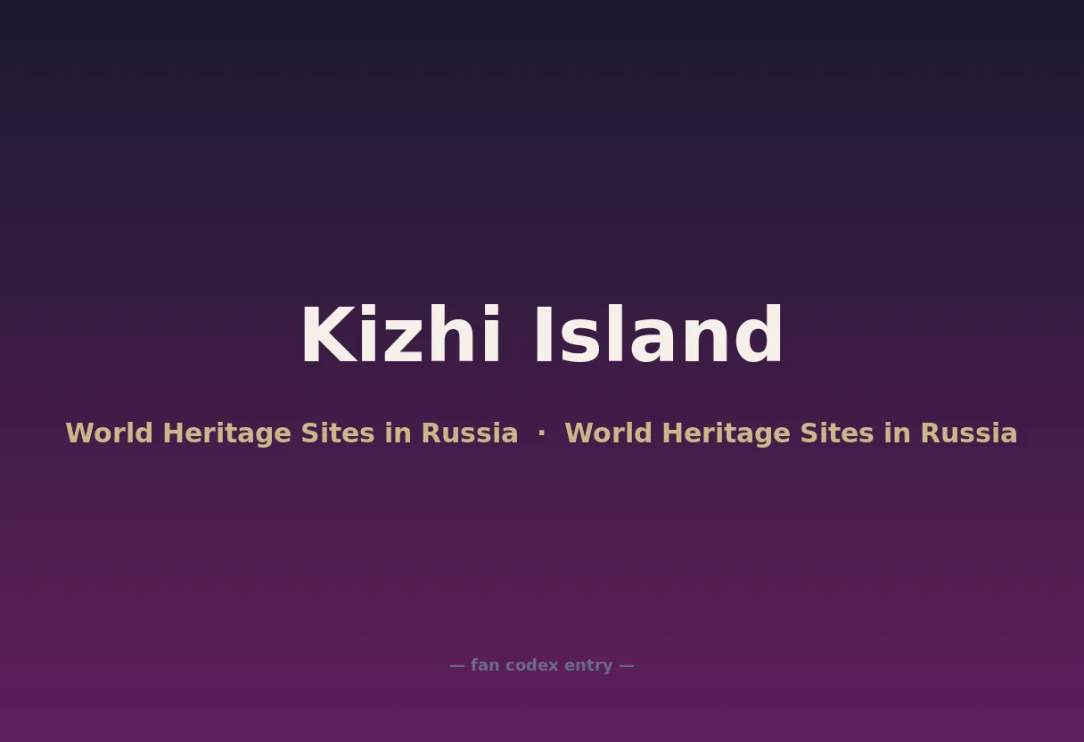 Kizhi Island