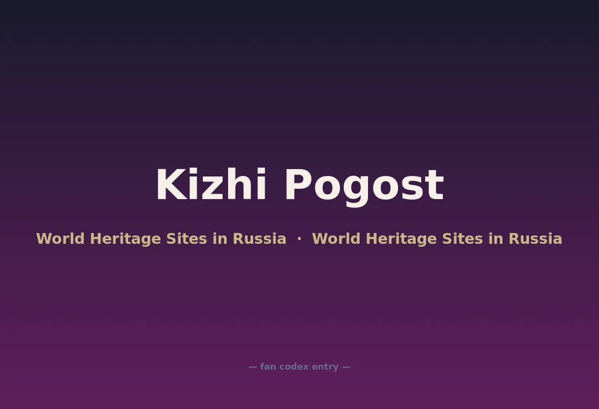 Kizhi Pogost