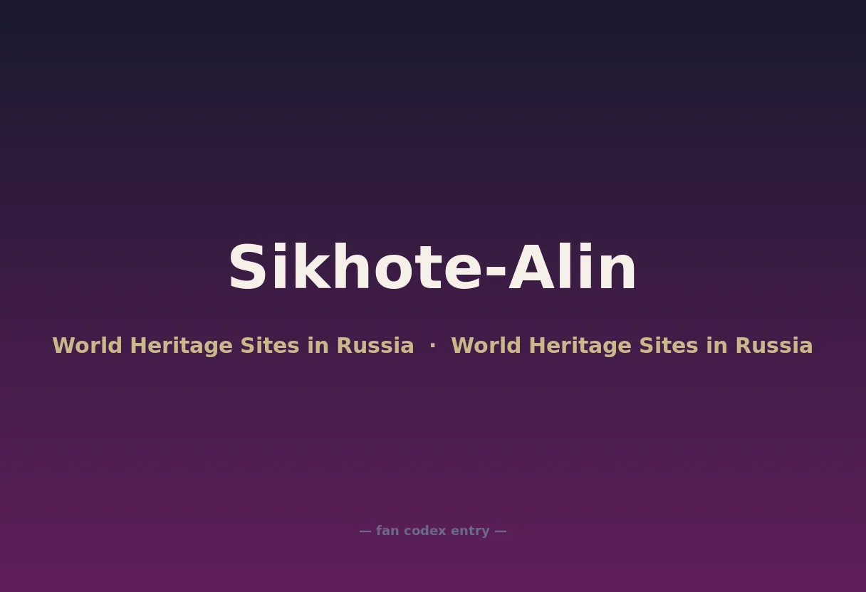 Sikhote-Alin