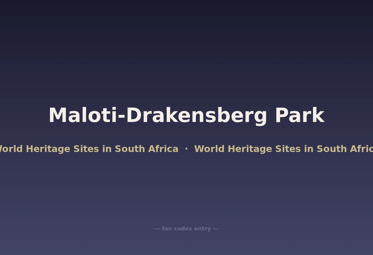 Maloti-Drakensberg Park