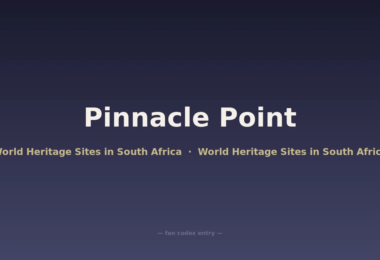 Pinnacle Point
