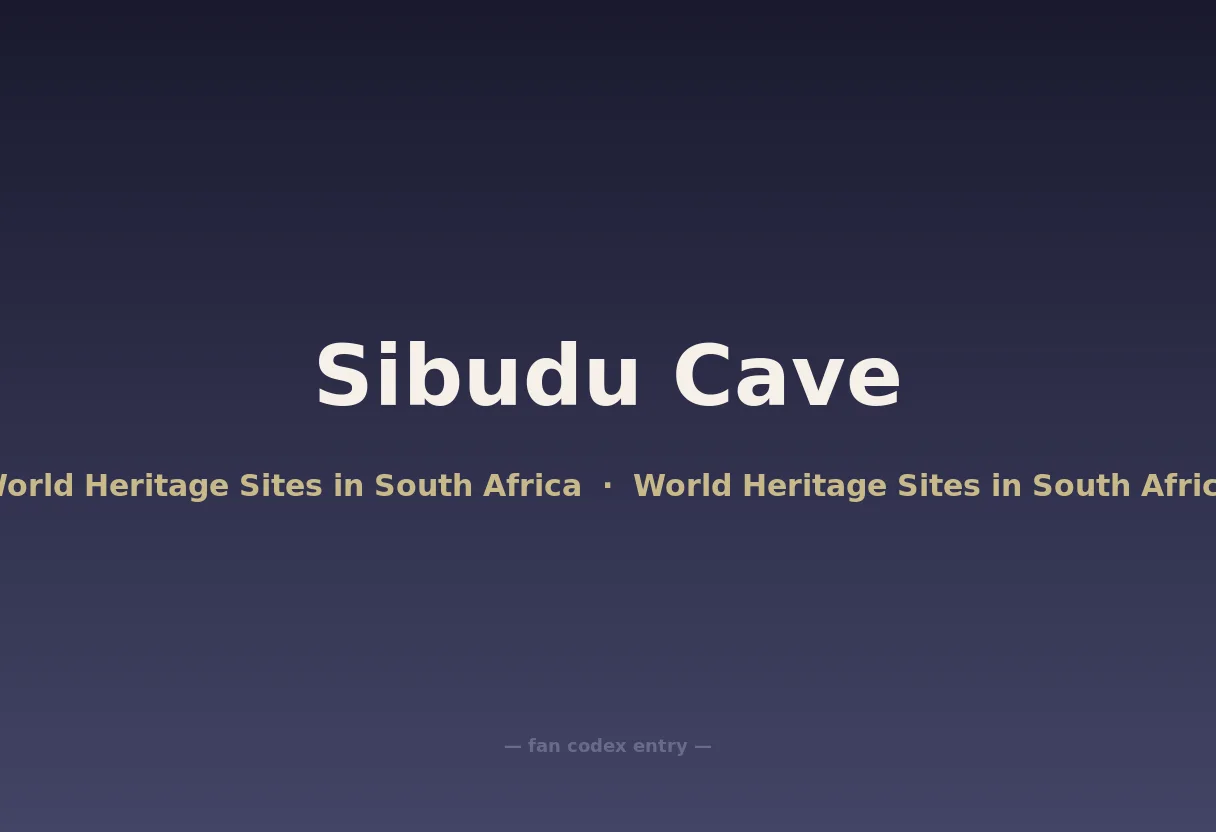 Sibudu Cave
