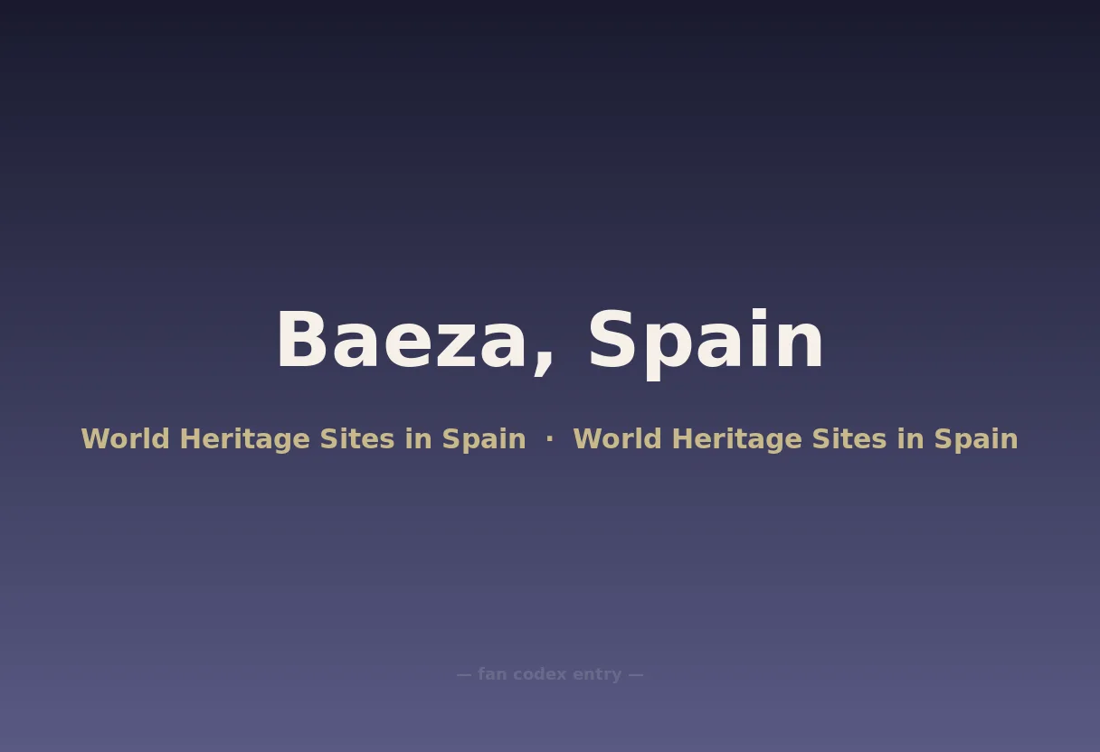 Baeza, Spain