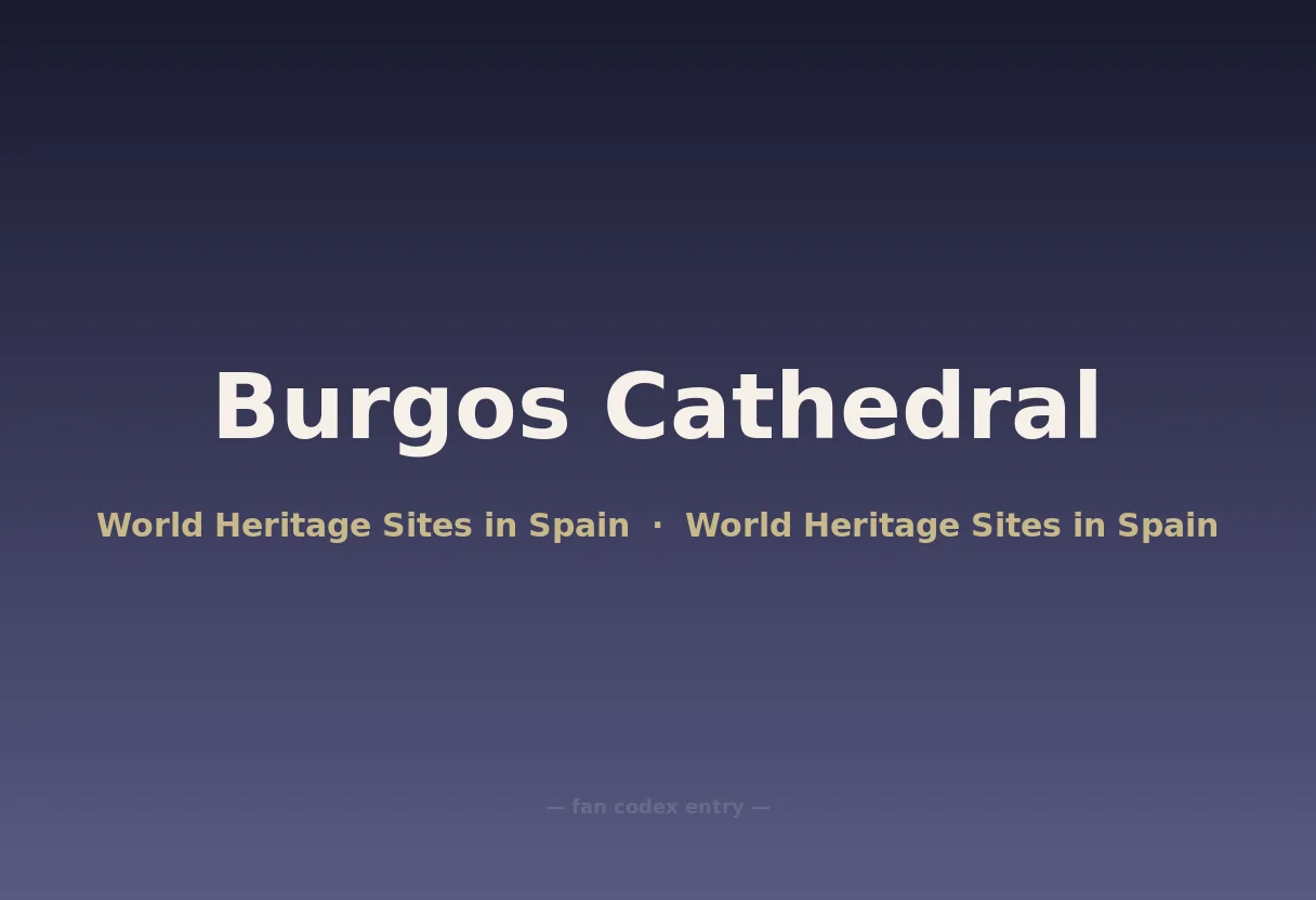 Burgos Cathedral
