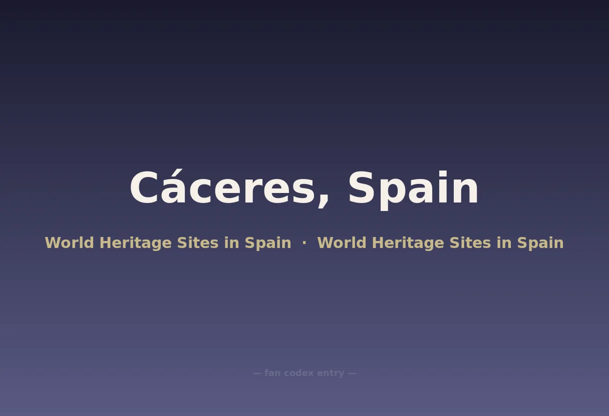Cáceres, Spain