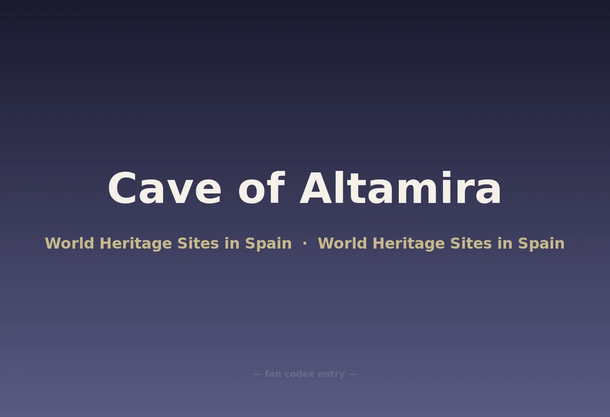Cave of Altamira