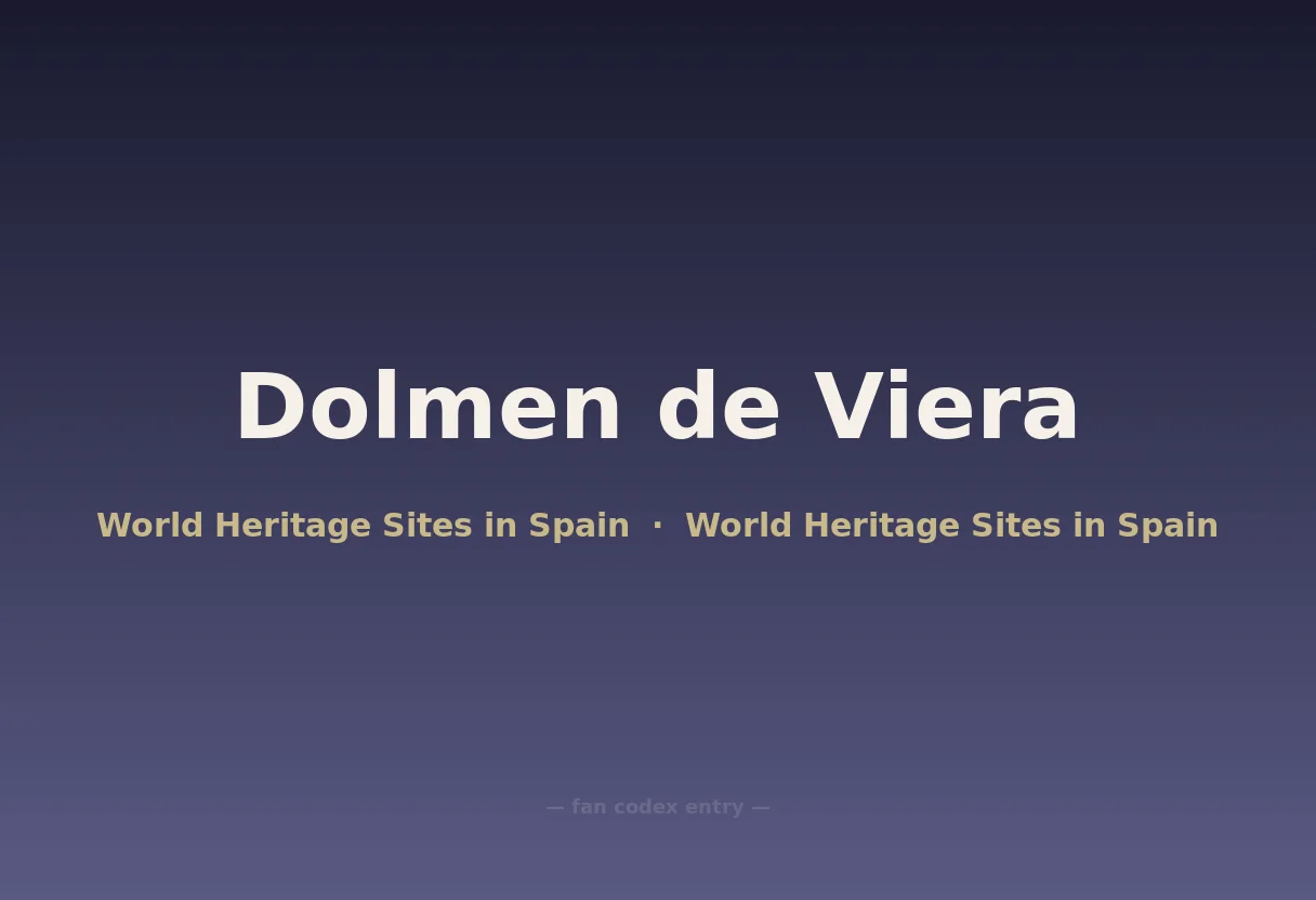 Dolmen de Viera