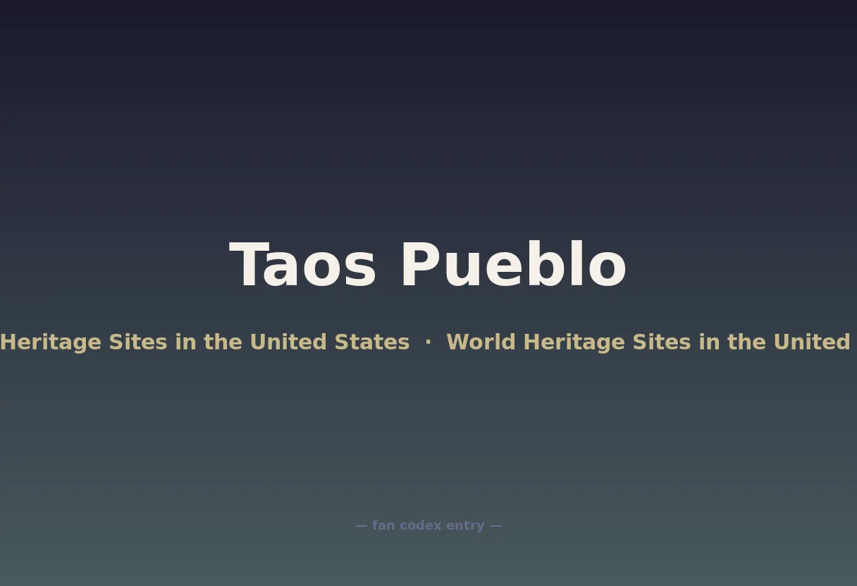 Taos Pueblo