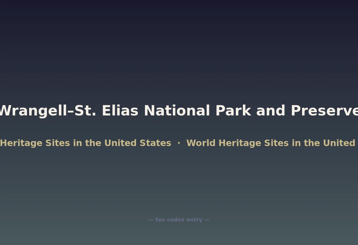 Wrangell–St. Elias National Park and Preserve