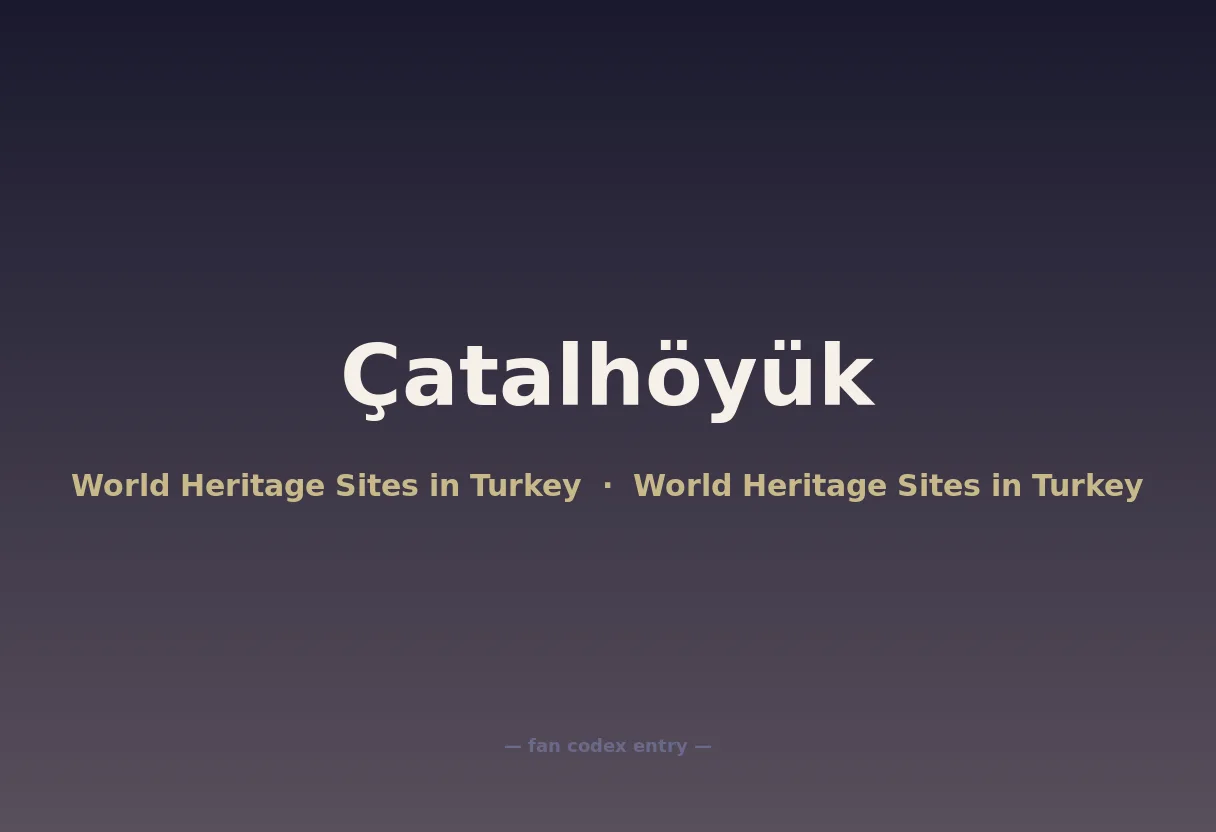 Çatalhöyük
