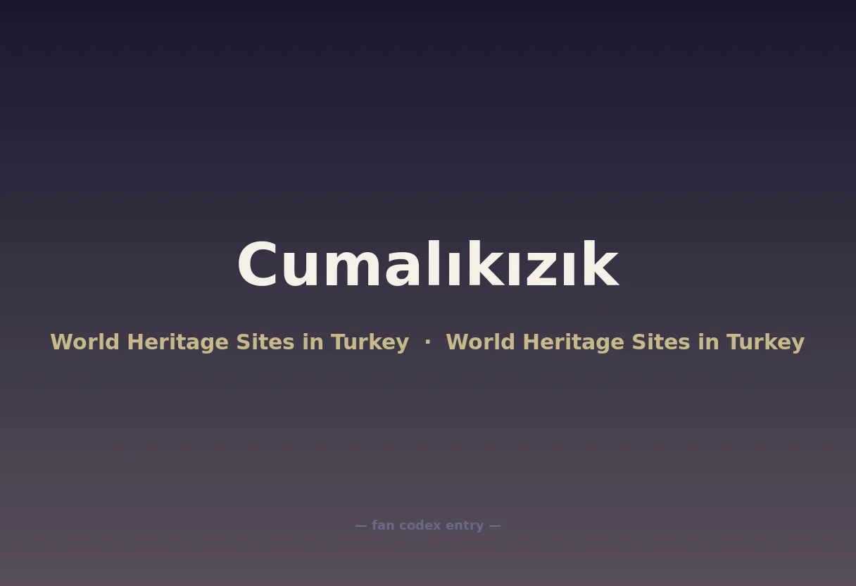 Cumalıkızık