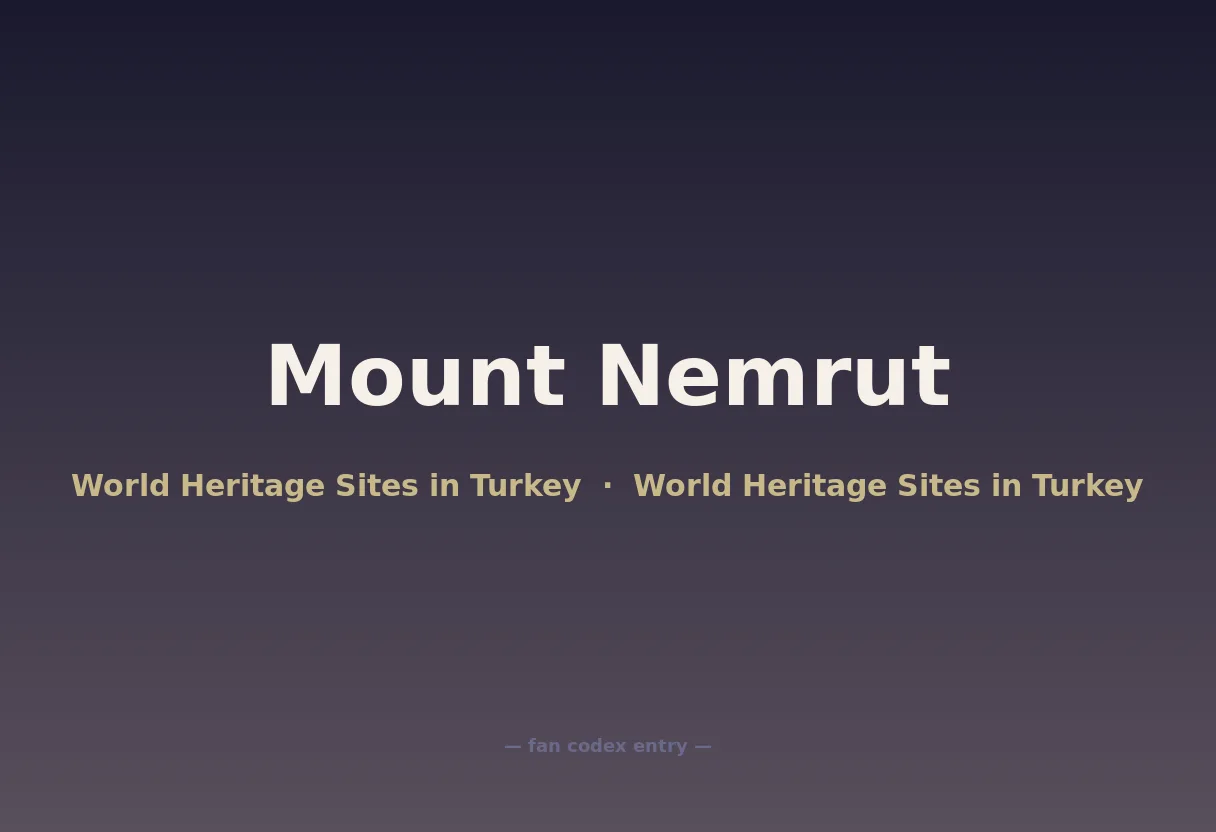 Mount Nemrut