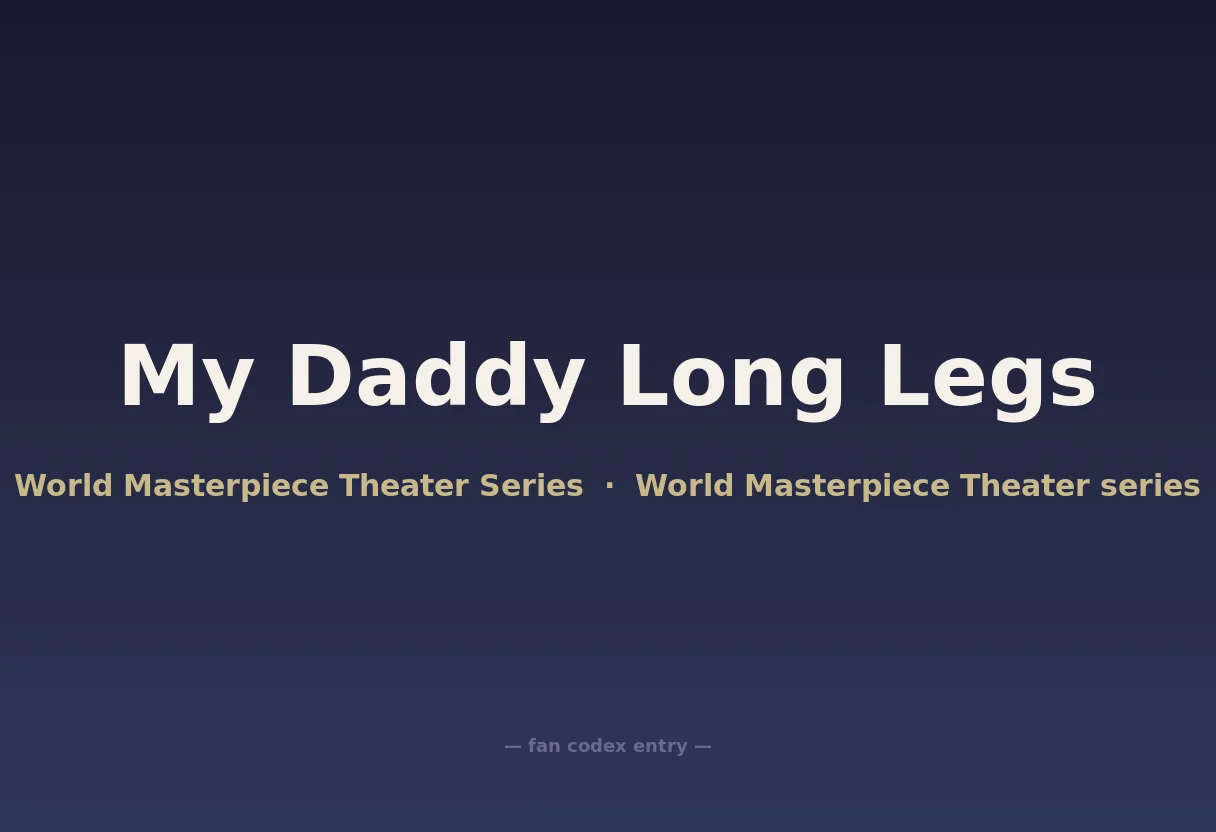 My Daddy Long Legs