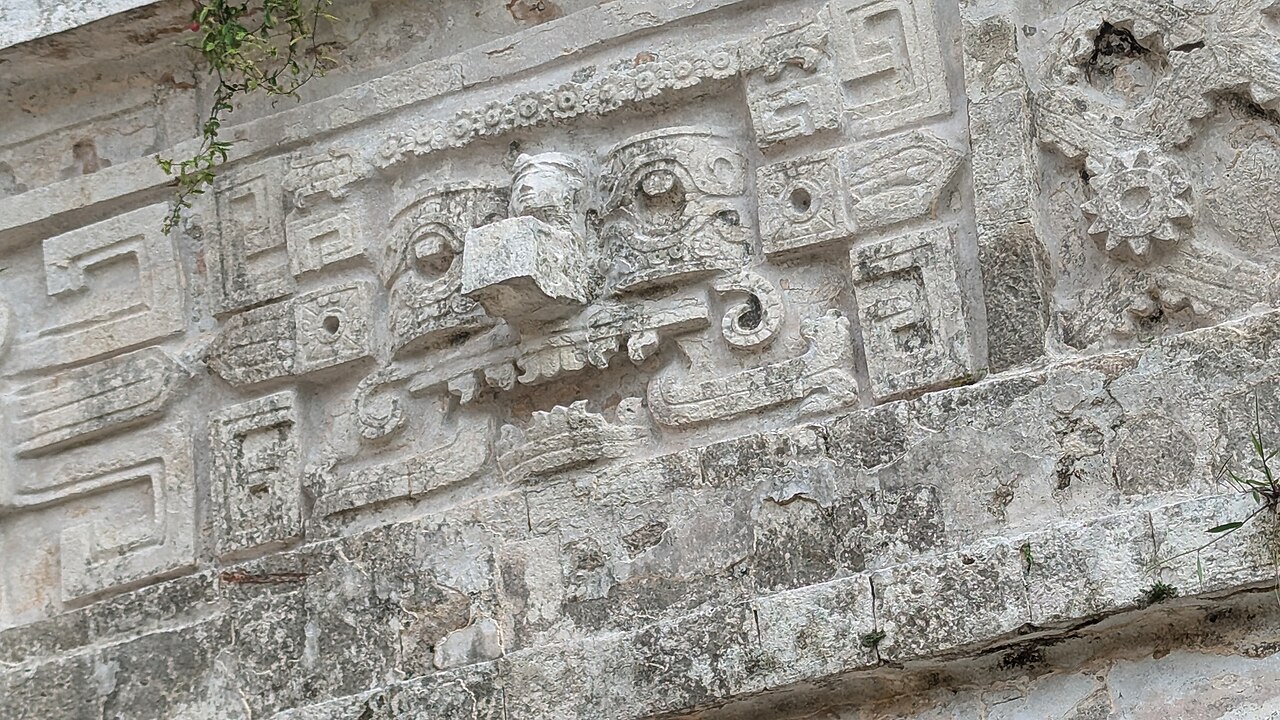 Chaac Face - Chichen Itza 2024