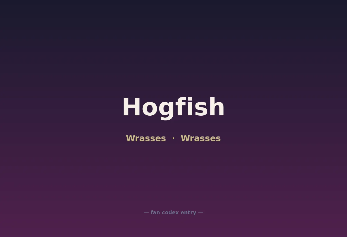 Hogfish