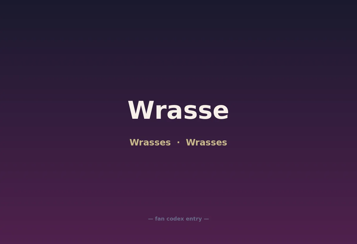 Wrasse
