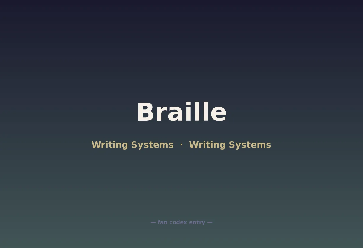 Braille