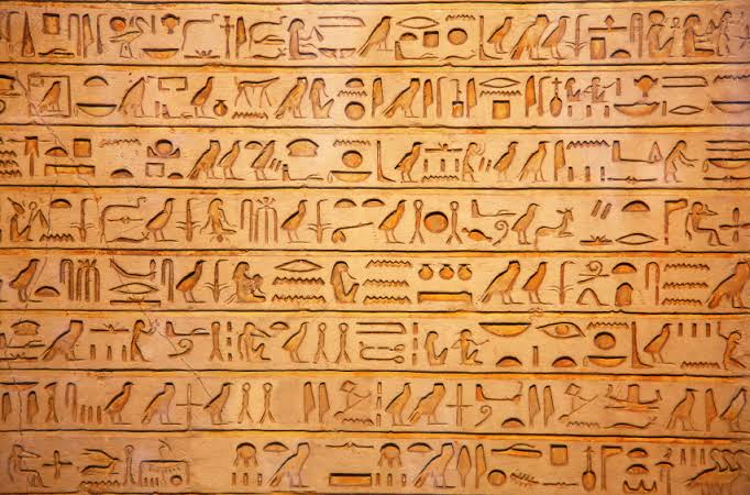 Egyptian hieroglyphs