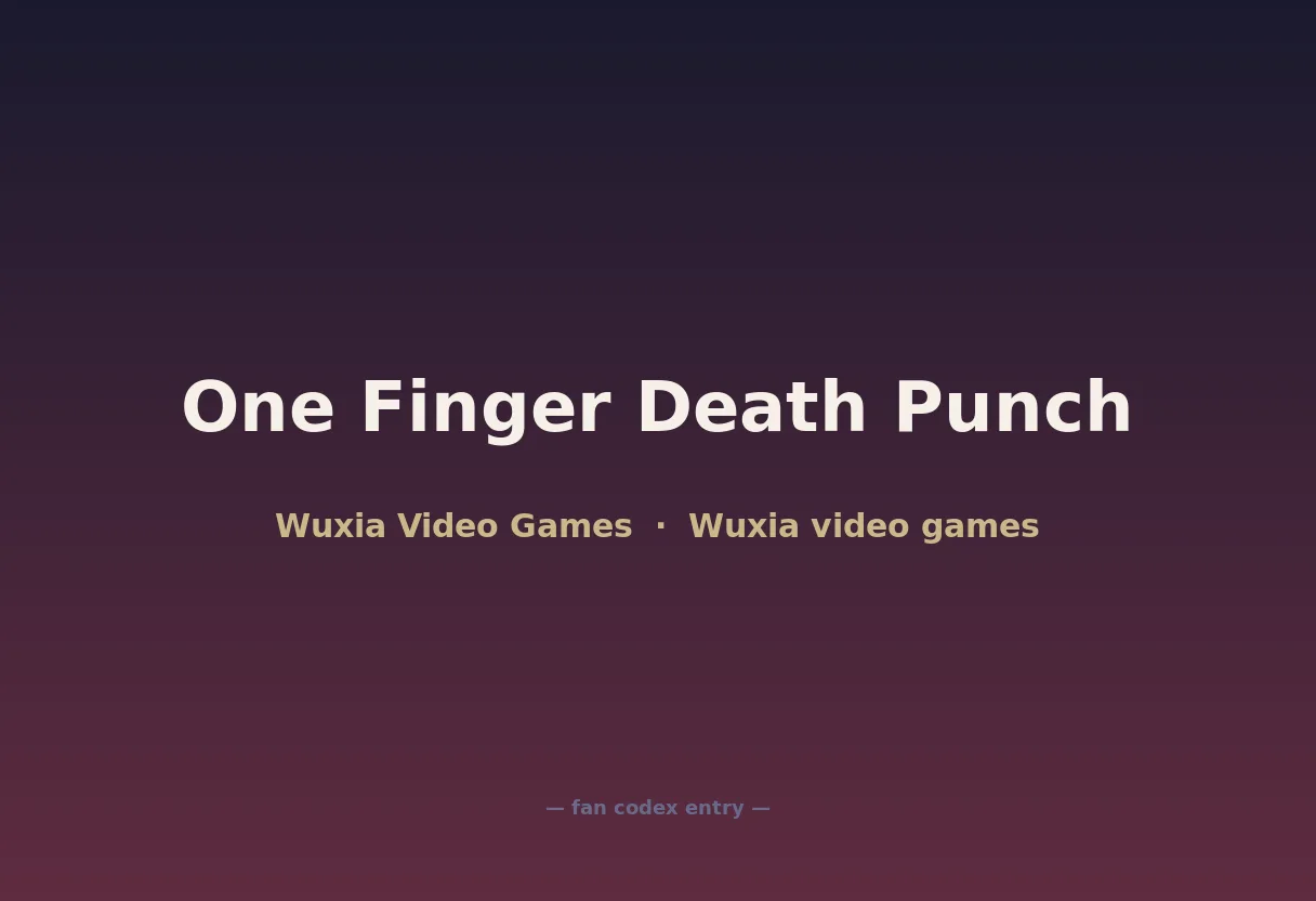 One Finger Death Punch
