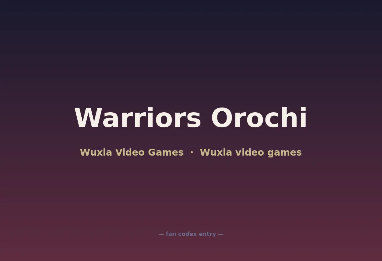 Warriors Orochi