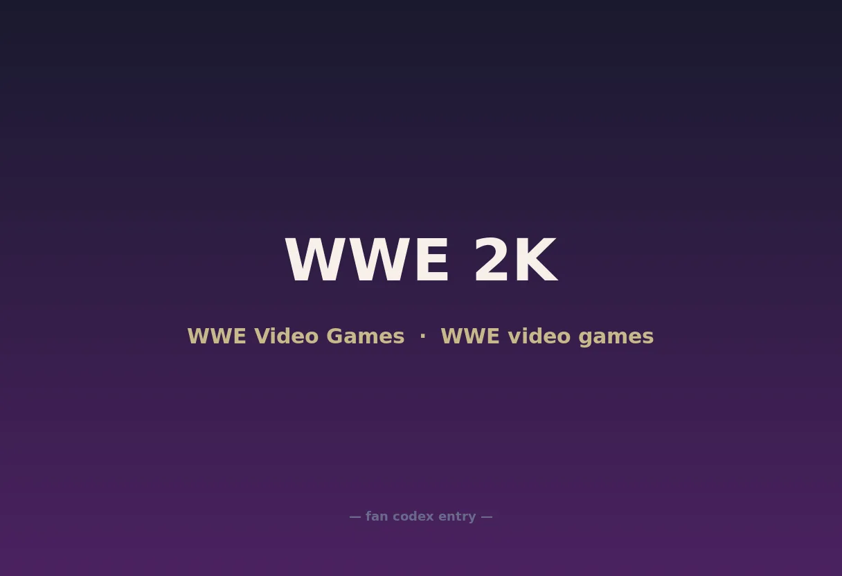 WWE 2K