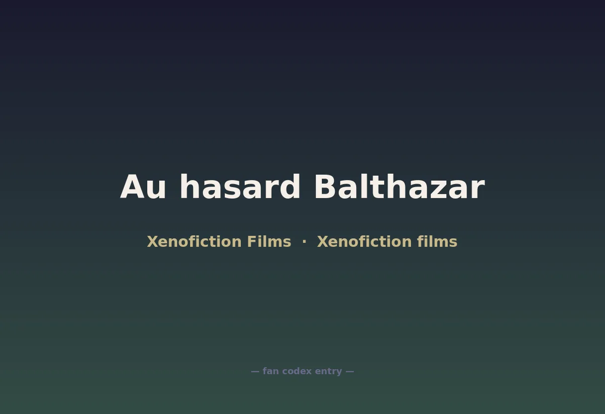 Au hasard Balthazar