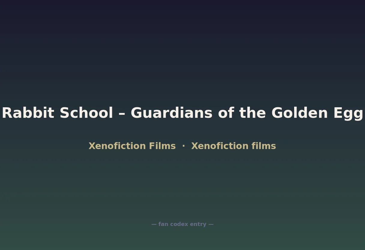 Rabbit School – Guardians of the Golden Egg