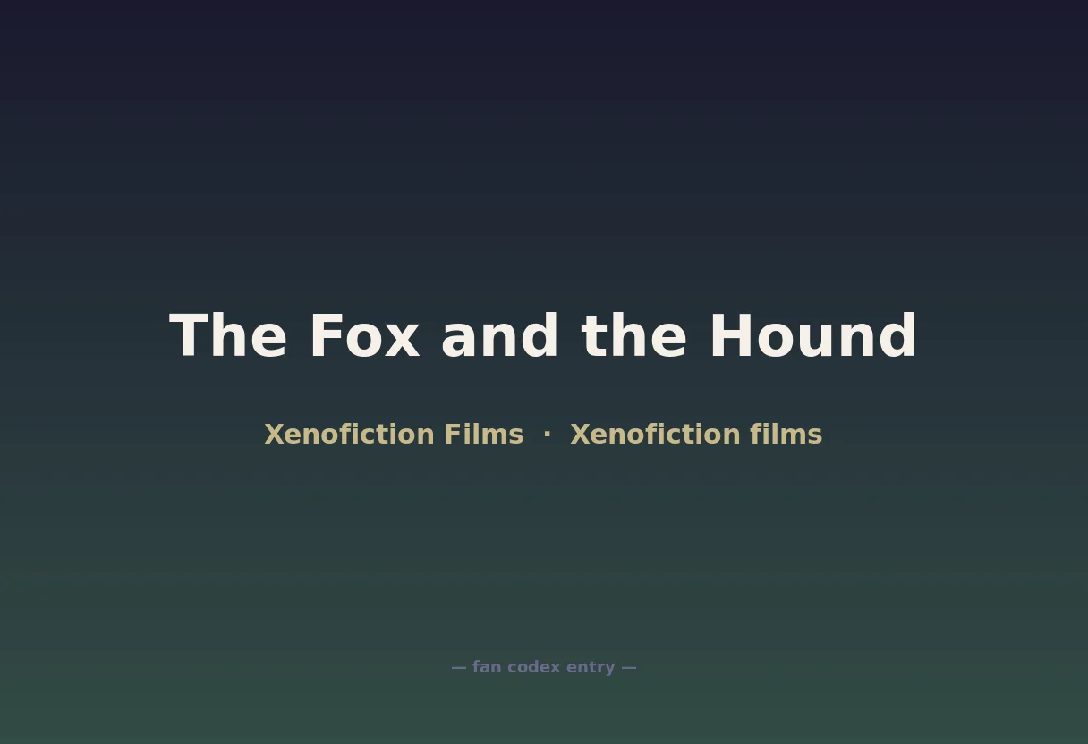 The Fox and the Hound