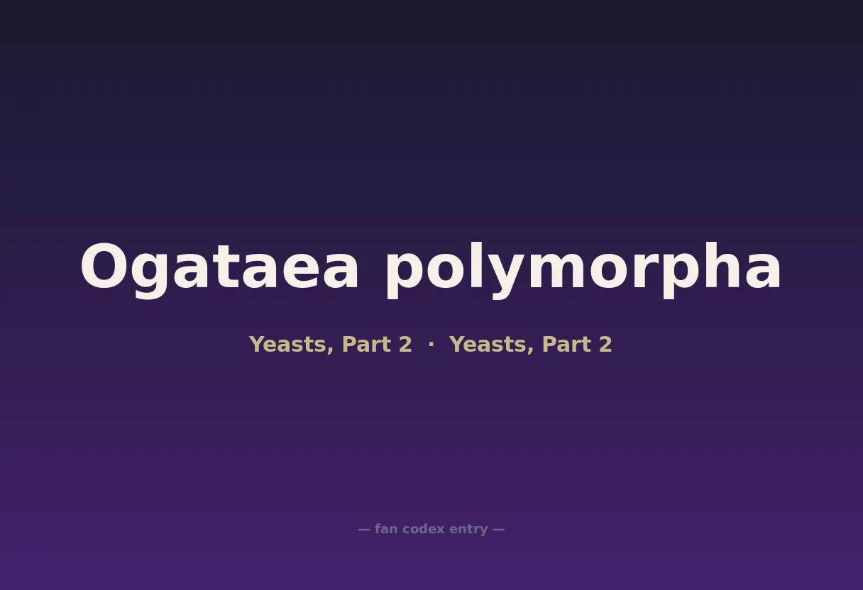 Ogataea polymorpha