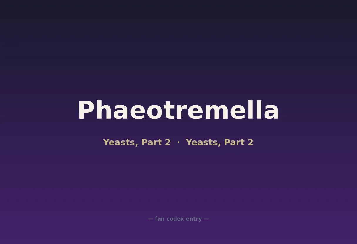 Phaeotremella
