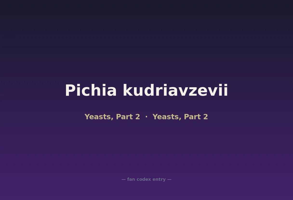 Pichia kudriavzevii