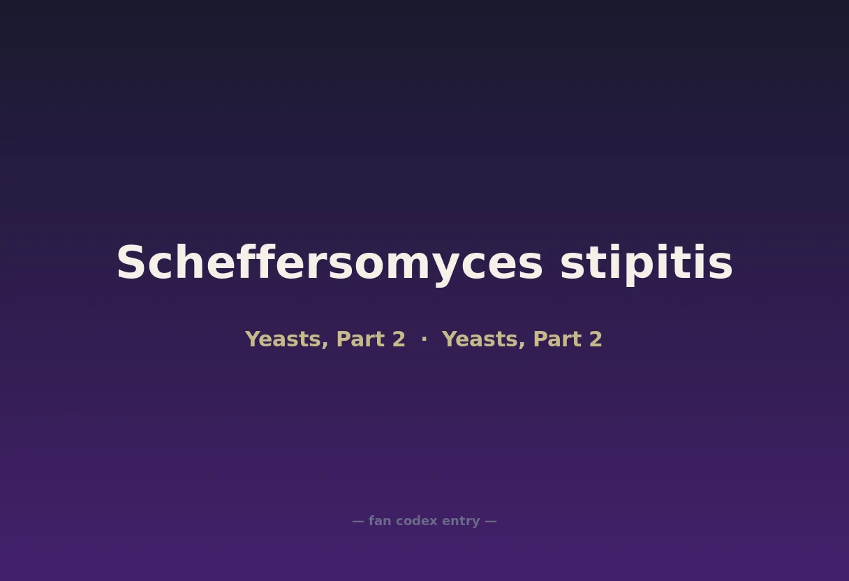 Scheffersomyces stipitis