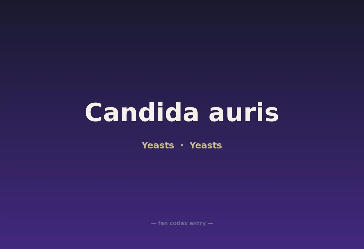 Candida auris