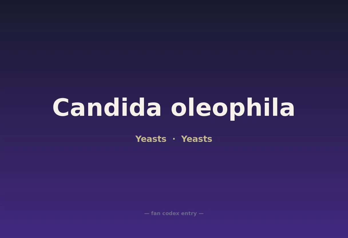 Candida oleophila