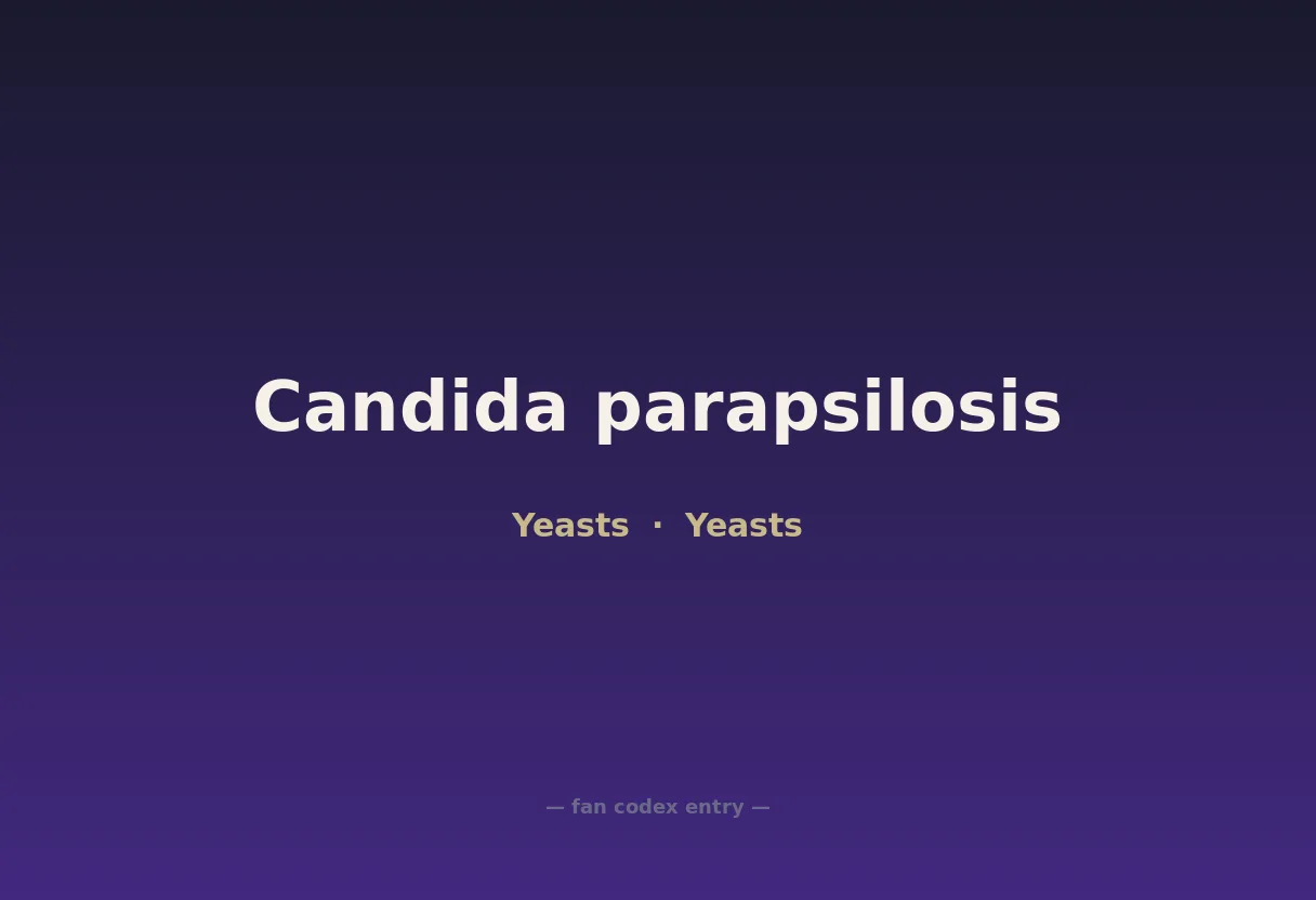 Candida parapsilosis