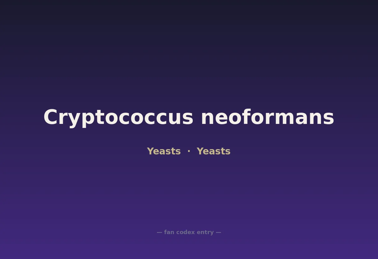 Cryptococcus neoformans