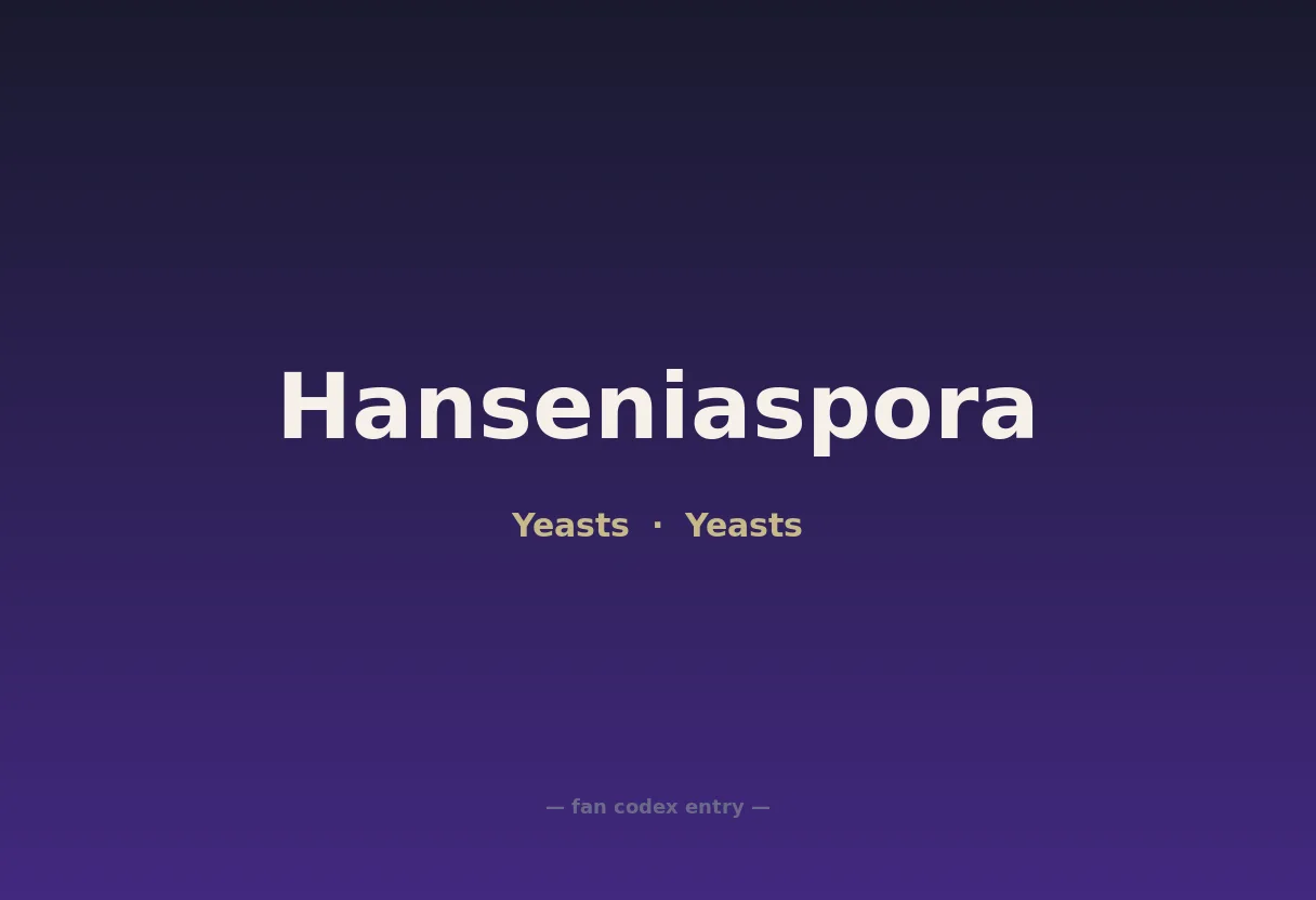 Hanseniaspora
